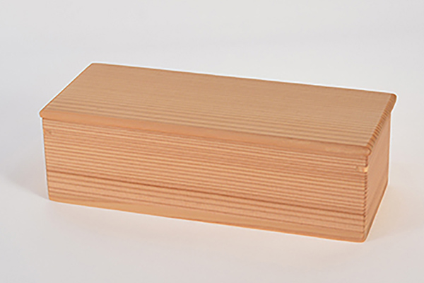 Box, Lunch box Chigiri, 1-tiered Large, Bento -  Odate bentwood, Wood crafts-Odate bentwood-Japanese Wood and bamboo crafts