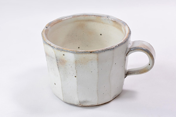 Drinkware, Kohiki Mug, Hiroshi Kikuchi, Kasama ware, Ceramics-Kasama ware-Japanese Ceramics
